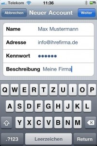 iPhone Account erstellen